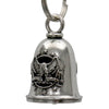 Milwaukee Leather MLB9066 All Gave Some Motorcycle Good Luck Bell w/ Key Ring-Key Chain Accessory for Bikers