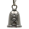 Milwaukee Leather MLB9067 Angel Motorcycle Good Luck Bell w/ Key Ring-Key Chain Accessory for Bikers