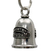 Milwaukee Leather MLB9084 Cant' Buy Brotherhood Motorcycle Good Luck Bell w/ Key Ring-Key Chain Accessory for Bikers