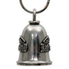 Milwaukee Leather MLB9084 Cant' Buy Brotherhood Motorcycle Good Luck Bell w/ Key Ring-Key Chain Accessory for Bikers