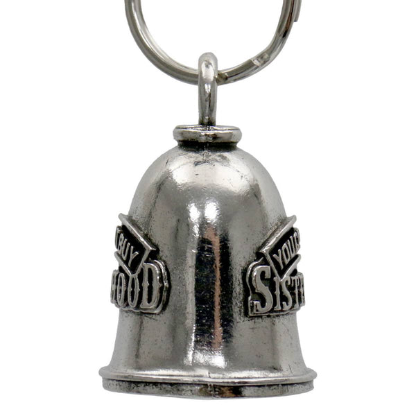 Milwaukee Leather MLB9085 Can't Buy Sisterhood Motorcycle Good Luck Bell w/ Key Ring-Key Chain Accessory for Bikers