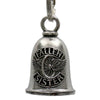 Milwaukee Leather MLB9099 Fallen Sister Motorcycle Good Luck Bell w/ Key Ring-Key Chain Accessory for Bikers