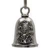 Milwaukee Leather MLB9108 Grouchy Biker Motorcycle Good Luck Bell w/ Key Ring-Key Chain Accessory for Bikers