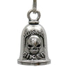 Milwaukee Leather MLB9126 Old School Biker Motorcycle Good Luck Bell w/ Key Ring-Key Chain Accessory for Bikers