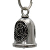 Milwaukee Leather MLB9158 Zodiac Capricorn Motorcycle Good Luck Bell w/ Key Ring-Key Chain Accessory for Bikers