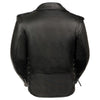 M-Boss Motorcycle Apparel BOS22506 Women's ‘Conceal and Carry’ Classic Biker Leather Jacket