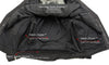 Xelement BXU10580 Men's 'Reaper' Matte Black Leather Motorcycle Biker Rider Jacket