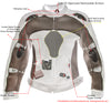 Xelement CF507 Women's 'Guardian' Black and Grey Mesh Jacket with X-Armor Protection