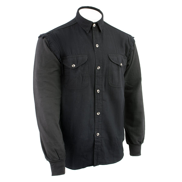 NexGen DM2222 Men's Black Long Sleeve Button Down Shirt