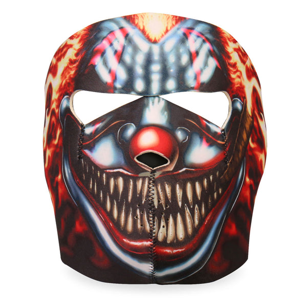 Hot Leathers FMA1023 Smoking Clown Neoprene Face Mask