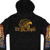 Hot Leathers GMS4485 Men’s Black ‘We the People’ Hoodie with Pocket