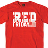 Hot Leathers GSB362 Men’s ‘R.E.D’ Short Sleeve Red T-Shirt
