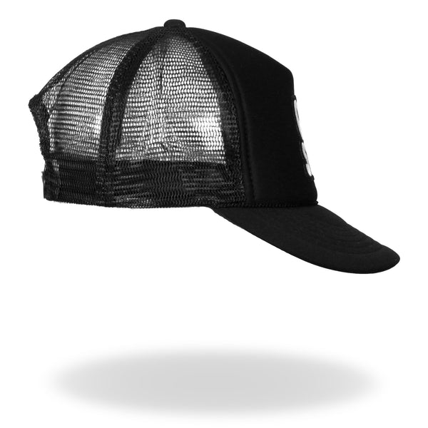 Hot Leathers GSH1006 Oh Shit Trucker Black Hat