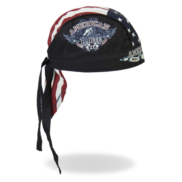 Hot Leathers HWH1046  American Ride Eagle Headwrap