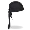 Hot Leathers HWH1064  Classic Black Premium Headwrap