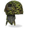 Hot Leathers HWH1112 Camo Flag Headwrap