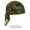 Hot Leathers HWH1112 Camo Flag Headwrap