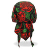 Hot Leathers HWH1119 Roses Headwrap