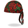 Hot Leathers HWH1119 Roses Headwrap