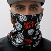 Hot Leathers HWN2012 Back Off Finger Neck Gaiter Mask