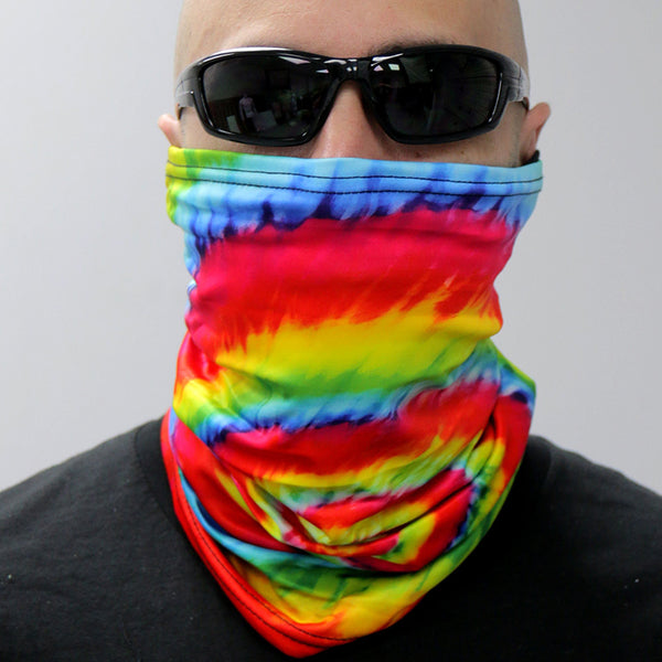 Hot Leathers HWN2014 Tie Dye Neck Gaiter Mask