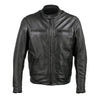 Milwaukee Leather USA MADE MLJKM5001 Men's Black 'Road Racer' Premium Leather Motorcycle Jacket