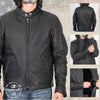 Milwaukee Leather USA MADE MLJKM5006 Men's Black 'Rumble' Premium Leather Motorcycle Jacket