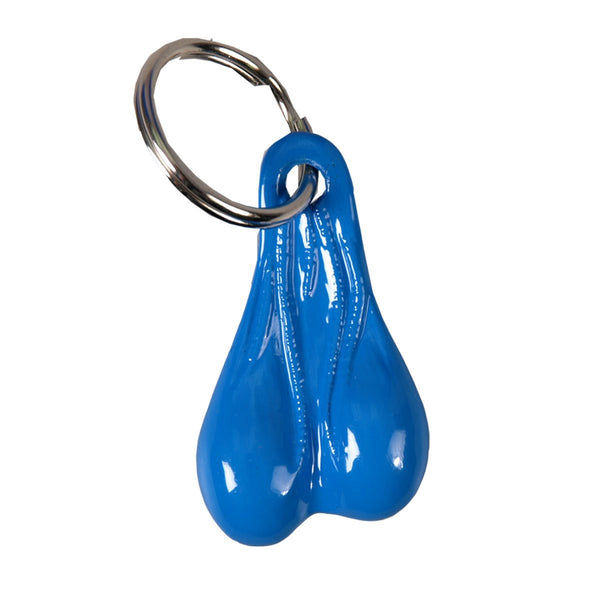 Hot Leathers KCB2004 Blue Balls Key Chain