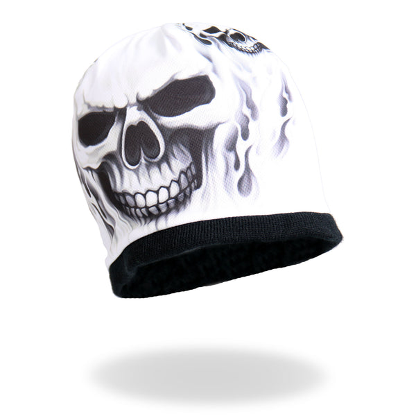 Hot Leathers KHC1001 Ghost Skull Sublimated Beanie