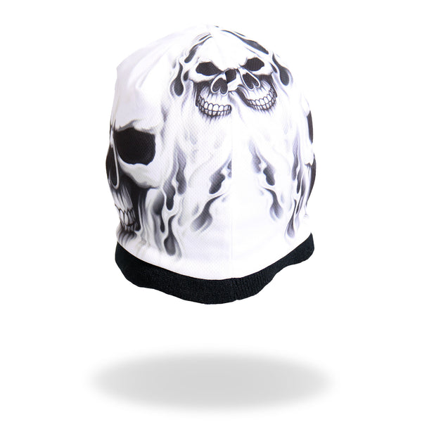 Hot Leathers KHC1001 Ghost Skull Sublimated Beanie