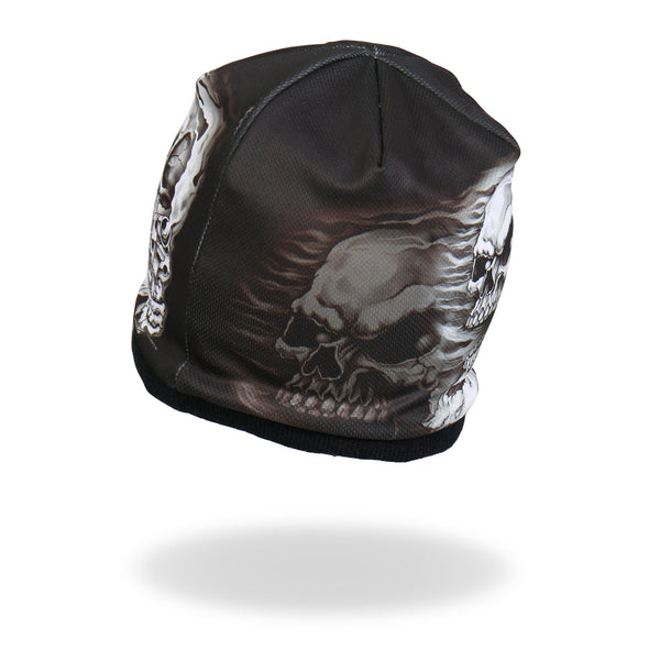 Hot Leathers KHC1017 Sublimated Assassin Skull Beanie