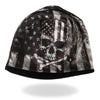 Hot Leathers KHC1033 Flag Skull Sublimated Beanie