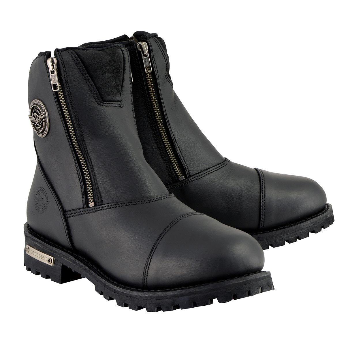 Zipper motorcycle clearance boots