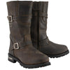 Milwaukee Leather MBM9063 Men's Classic ‘Distressed Brown’ Motorcycle Leather Engineer Boots