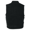Milwaukee Leather MDK3920 Kids Black Denim Club Style Snap Front Vest