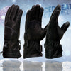 Milwaukee Leather MG7513SET Men’s Heated Winter Gloves for Motorcycle Ski Hunting w/ Battery/Harness Wire and i-Touch