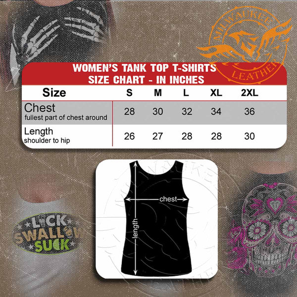 Hot Leathers GLC2443 Ladies 'Ride Forever, Forever Free' US Flag with Bling Black Tank Top Shirt