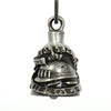 Milwaukee Leather MLB9016 'Fallen Hero' Motorcycle Good Luck Bell | Key Chain Accessory for Bikers