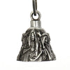 Milwaukee Leather MLB9047 'Grim Reapers' Motorcycle Good Luck Bell | Key Chain Accessory for Bikers