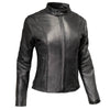 Milwaukee Leather USA MADE MLJKL5002 Women's Black Pristine Premium Motorcycle Leather Jacket