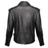 Milwaukee Leather USA MADE MLJKL5004 Women's Black The Flaunt Premium Classic Motorcycle Style Leather Jacket
