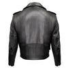 Milwaukee Leather USA MADE MLJKM5009 Men's Black The Dean Premium Leather Throwback Motorcycle Jacket