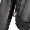 Milwaukee Leather USA MADE MLJKM5009 Men's Black The Dean Premium Leather Throwback Motorcycle Jacket