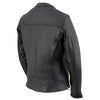 Milwaukee Leather MLL2552 Women's Premium Black Leather Motorcycle Rider Jacket w/ Cool-Tec Leather Treatement