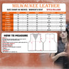 Milwaukee Leather MLL4501 Women's Bullet Proof Style Swat Rider Leather Vest W/ Single Panel Back for Club Patches