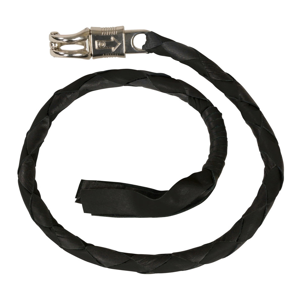 Heavy Duty Paracord Motorcycle Whip! discount (Black & White) 