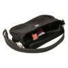 Milwaukee Leather MP8830 Ladies Black Leather Chain Strap Shoulder Bag