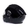 Milwaukee Helmets MPH9815DOT 'Breeze' Gloss Black Advanced Motorcycle Modular Helmet for Men and Women Biker w/ Drop Down Visor