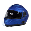 Milwaukee Helmets MPH9818DOT Breeze Blue Advanced Motorcycle Modular Helmet Biker w/ Drop Down Visor