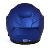 Milwaukee Helmets MPH9818DOT Breeze Blue Advanced Motorcycle Modular Helmet Biker w/ Drop Down Visor